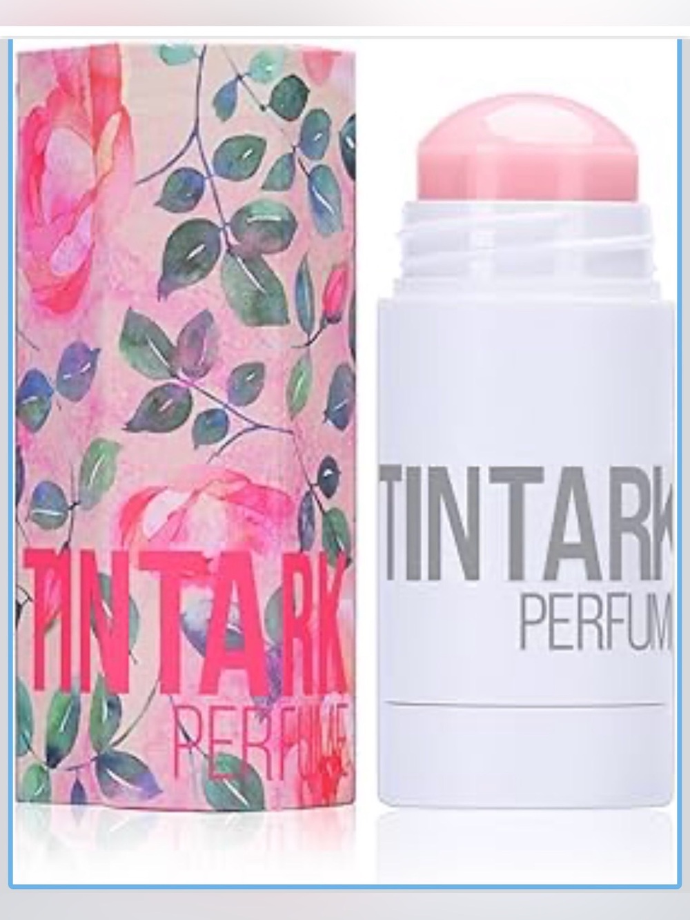 Tintark Solid Perfume Stick Paradise Of Rose Portable Travel Fragrance Balm